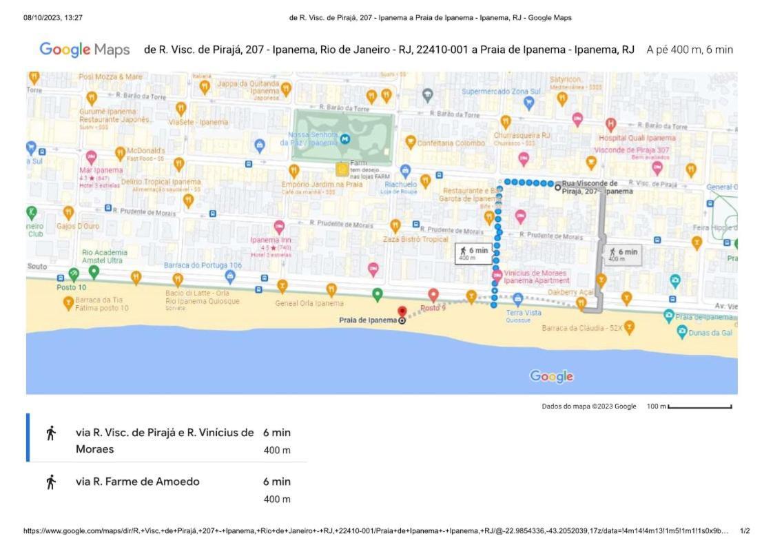 Duas Suites Com Vista Deslumbrante Em Ipanema Rio de Janeiro Esterno foto